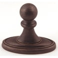 thumbnail image 3 of Alno A8080-PB/NL Classic 1-3/4"W Traditional Ball Style Single Wall Mount Solid Brass Bath, 3 of 8