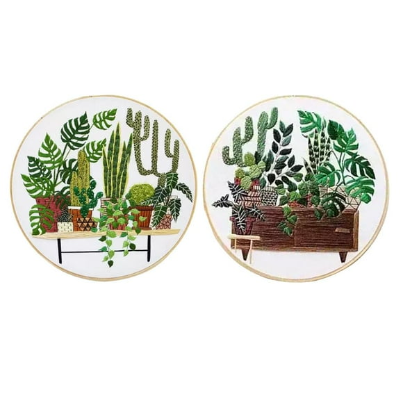 Conjunto de estampado con patrón Hugo Manualidades modernas de punto de cruz