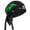 Green, variant on Biker Wrap Skull Rivet Cap Unisex Do Du Rag Leather Doo Rag Flame Cap with Snug Fit for Riding