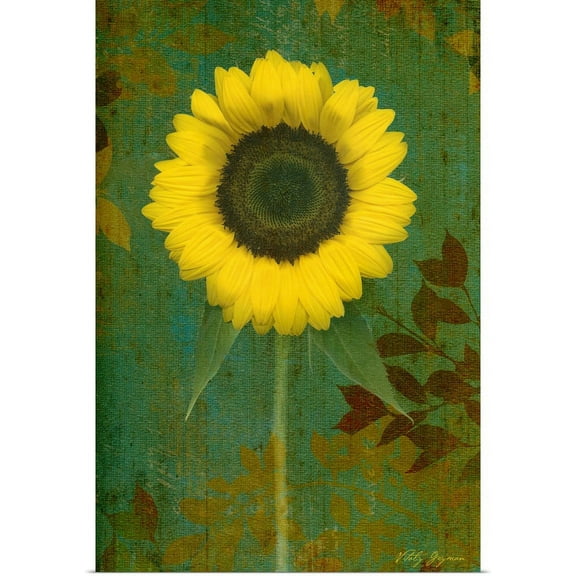 Great BIG Canvas | "Sunflower" Art Print - 20x30