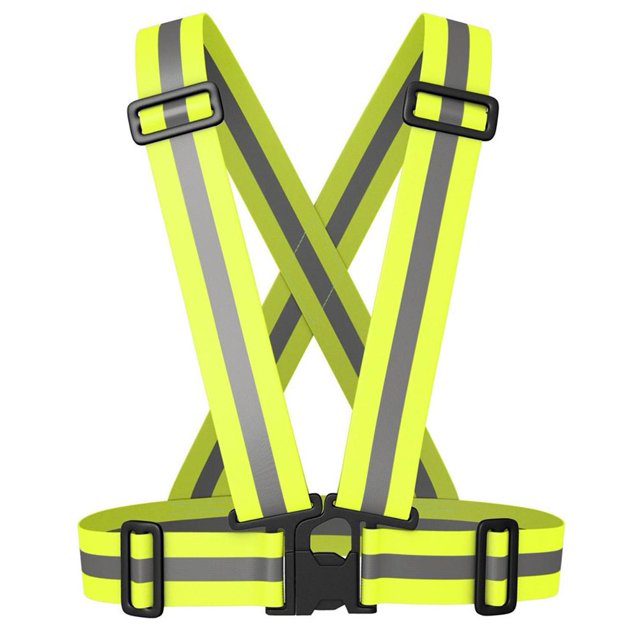 ropa de deporte Chaleco Night Running Tirantes reflectantes Tráfico Trabajo nocturno Ropa de seguridad Barbie Nuevos Originales