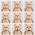 thumbnail image 2 of Figura de acción de Ted 2, oso de peluche Bjd, increíble Yamaguchi Revoltech No.006, figura de ladrillo de peluche, modelo de película, juguetes, 2 of 5