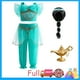 thumbnail image 2 of Vestido De Princesa Jazmín Ropa De Halloween Aladdin La Lámpara Mágica Disfraz Top + Pantalones De Cosplay Infantil, 2 of 4