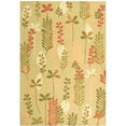 thumbnail image 1 of Safavieh  Handmade Ferns Contemporary Taupe Wool Rug (6' x 9'), 1 of 2
