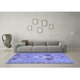 thumbnail image 3 of Ahgly Company Indoor Rectangle Southwestern Blue Country Area Rugs, 8' x 10', 3 of 4