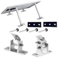 thumbnail image 5 of 2023 New Adjustable Solar Panel Bracket, Solar Panel Holder End Clamp Kit, Stand Solar Module 0-60 Individually Flat Roof Mounting Angle, 5 of 5