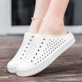 thumbnail image 5 of Mens House Slippers Arch Support Comfortable Slip On Clogs Breathable Casual Daily Wear Indoor Outdoor Walking with Elastic Open Toe Men's Shoes, 5 of 8
