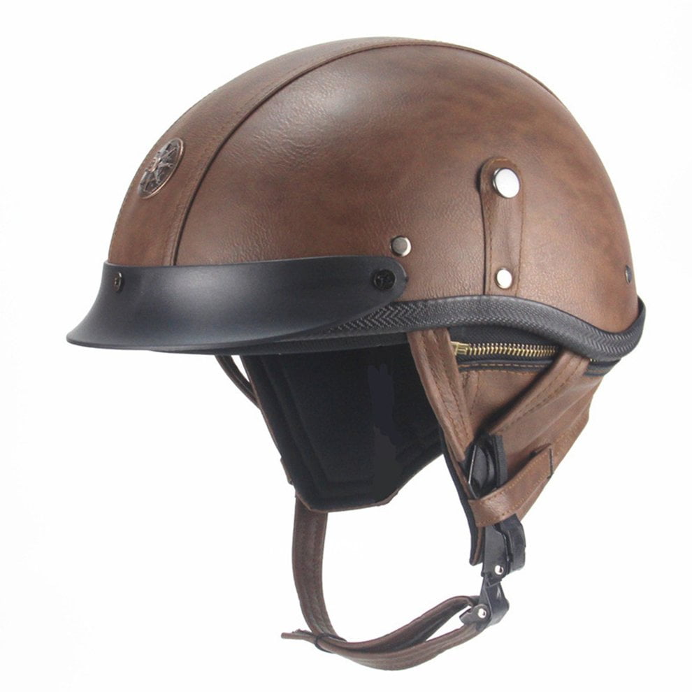 AHP Motorcycle German Half Face Helmet 