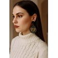thumbnail image 2 of Zeke Embellished Bee Earring BLACK, 2 of 6