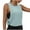 Mint Green, variant on VerPetridure Cotton Cropped Workout Tank Tops for Women - Sleeveless Sports Athletic Yoga Running Gym Crop Shirts