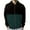 #093-Green, variant on Handshe Men's Hooded Zip-Up Sweatshirt, Color-Block Casual Pullover with Kangaroo Pocket, Cozy Streetwear for Outdoor Activities,Plus Size