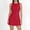 Red Dress for Women, variant on HAPIMO Women's Dress Crew Neck Sleeveless Short Length Fashionable Casual Wear Modern Classic Black L
