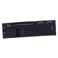 thumbnail image 4 of Adapter Dual Bay 3.5" + 2.5" Inch  III Hard Drive HDD & SSD Tray Caddy Internal Mobile Rack Enclosure Docking Station with USB 3.0 Port Hot Swap Not Inclube Hard Disk, 4 of 7