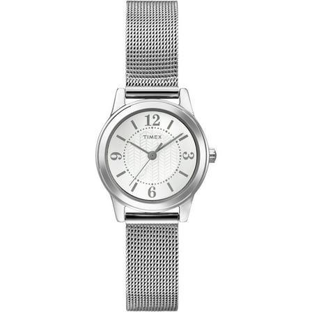 Women's Casey Dress Watch, Silver-Tone Stainless Steel Mesh Bracelet