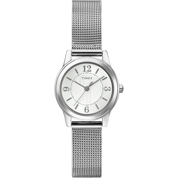 Women's Casey Dress Watch, Silver-Tone Stainless Steel Mesh Bracelet