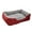 #052-Red, variant on Swiftyle 1-2 Sets Winter Warm Gift Dog Bed, Removable Washable Pet Mat Small Breed Corgi/Teddy Sleeping Pad, Thickened Cloth, Non-Slip Bas e 50x40cm