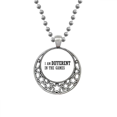thumbnail image 1 of Je Suis Différent dans les Jeux Colliers Pendentif Rétro Étoiles de Lune Bijoux, 1 of 3