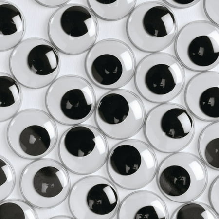 UPC: 0191487019415 | Colorations Jumbo Wiggly Eyes  Black – 100 Pieces