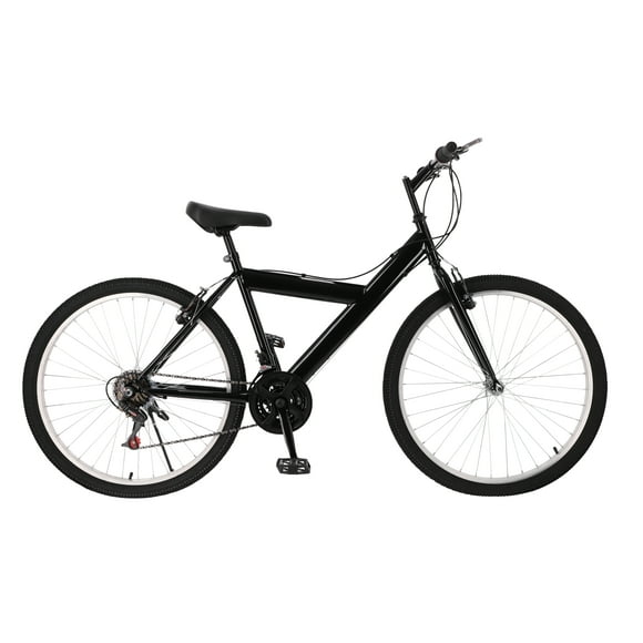 Bicicleta de Montaña TERRAFIT Rodada 26 21 Velocidades para Adulto 2 Negro
