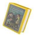 thumbnail image 4 of Book Shape Vase Smoothly Resin Book Shape Flowerpot Decorative Interesting Vase for Office Library Bookstore Bedroom Type 1, 4 of 5