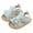 Blue, variant on Icvfdpl Baby Boy Girl Sandals Infant Open Toe Solid Shoes First Walkers Shoes Summer Flat Beach Comfortable 12 Months-18 Months