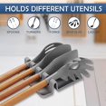 thumbnail image 2 of Cooking spoon rest silicone spoon rest kitchen utensil rest spoon holder cooking spoon holder kitchen utensil holder utensil rest cutlery holder kitch, 2 of 5