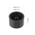 thumbnail image 2 of Uxcell Aluminum Potentiometer Knobs 1/4"x1.6", D-Shaped Straight Tube Knobs Black, 2 of 6