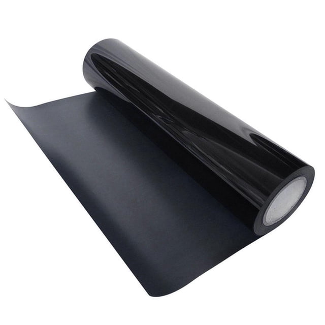 Papel de transferencia negro Pelícu de vinilo Pelícu de camiseta Pelícu decorativa Pelícu de brillo Pelícus para manualidades BLESIY Vinilo de transferencia de calor