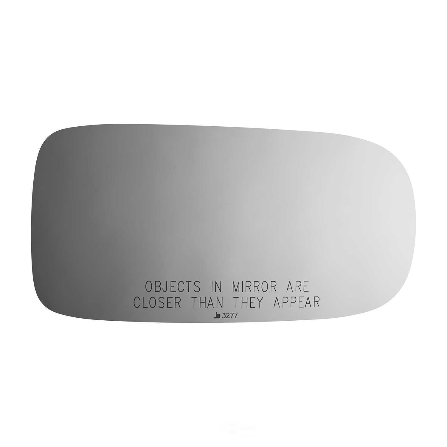 Burco Side View Mirror Replacement Glass - Clear Glass - 3277