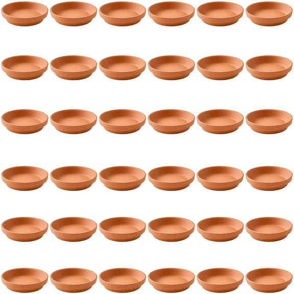 36 Pack: 4" Clay Saucer by Ashland