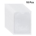 thumbnail image 2 of PEACNNG 10PCS Self-Adhesive Plastic Pockets Holders Label Stickers for Organizing (9x12cm), 2 of 5