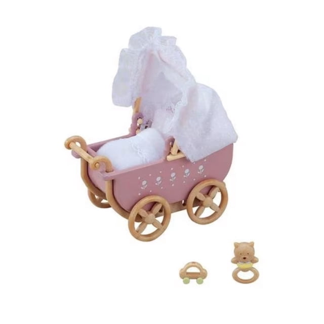 Venta caliente Linda muñeca de bosque que rodea la serie de muebles de juguete Cama de bebé Bicicleta Teléfono Juego de muñecas Juguetes de escritorio Regalos familiares para niñas