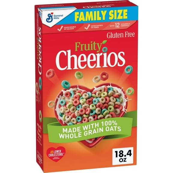 Fruity Cheerios Family Size - 18.4oz - Pack of 2