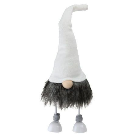 - Northlight 17.5 in. Bouncy Standing Santa Gnome Decorative Christmas Figurine