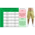 thumbnail image 2 of 2-Pack Men's Classic-Fit Distressed Belted Cargo Shorts (30-48), 2 of 4
