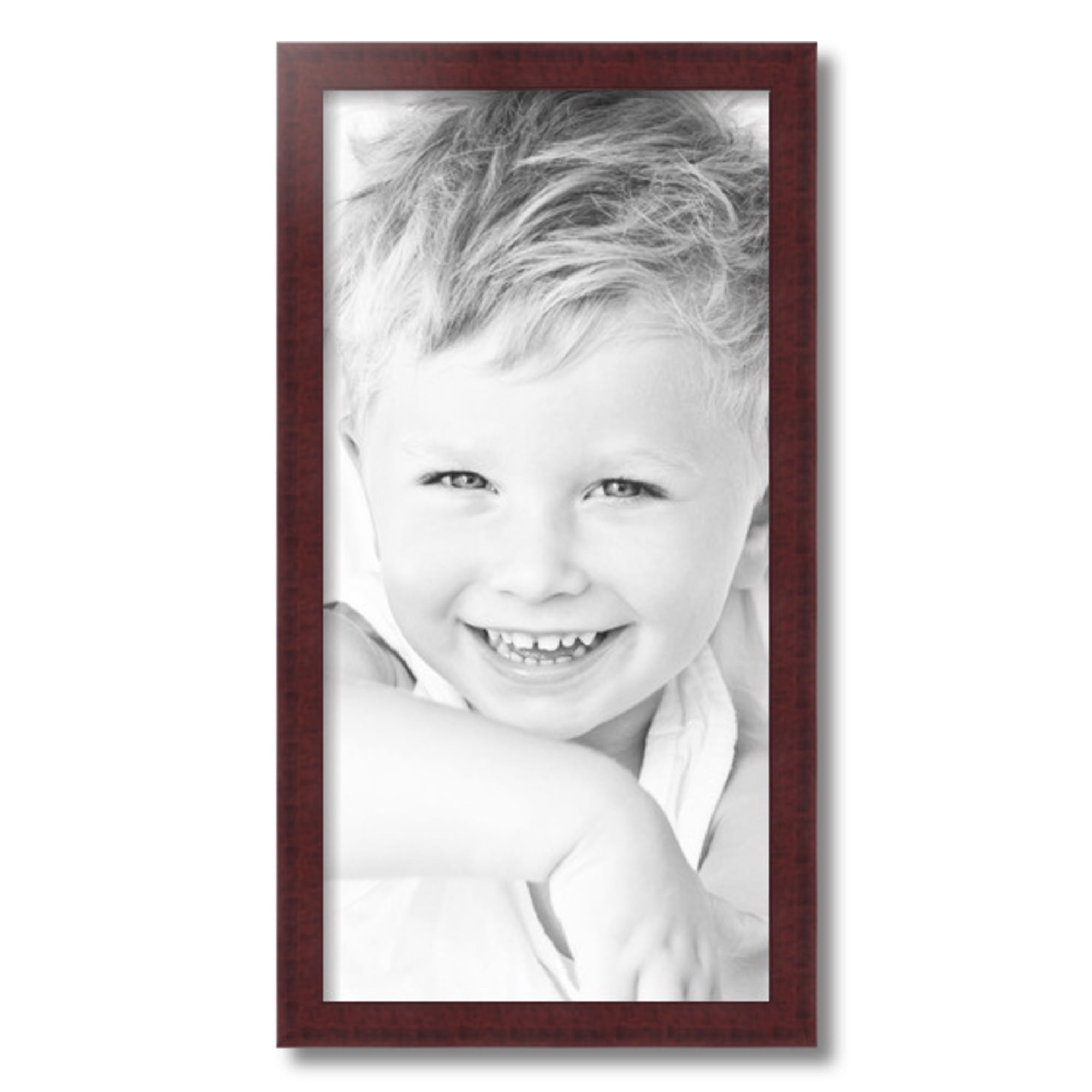 ArtToFrames 12" x 24" Cherry Picture Frame, 12x24 inch Red MDF Poster Frame (WOM-4643), 1 Pack