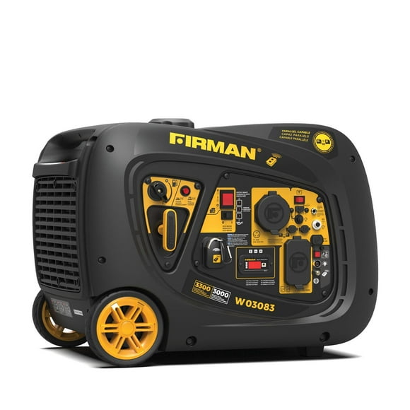 FIRMAN W03083 Gas Inverter Portable Generator 3300/3000W Remote Start