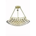 thumbnail image 1 of Elegant Lighting Corona 22" 10 Light Spectra Crystal Chandelier, 1 of 1