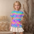 thumbnail image 4 of Chemise à Manches Courtes - Hauts à Manches Courtes - T-Shirt à Manches Courtes pour Enfants de 3 à 14 Ans Col Rond pour Garçon, 4 of 7