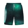 thumbnail image 4 of Lsque Mens Swim Trunks Witch House On The Hill Pattern - Bathing Suit Compression Liner - Beach Swim Shorts Swimwear - (S-3XL) - Stretch Quick Dry -Medium, 4 of 9