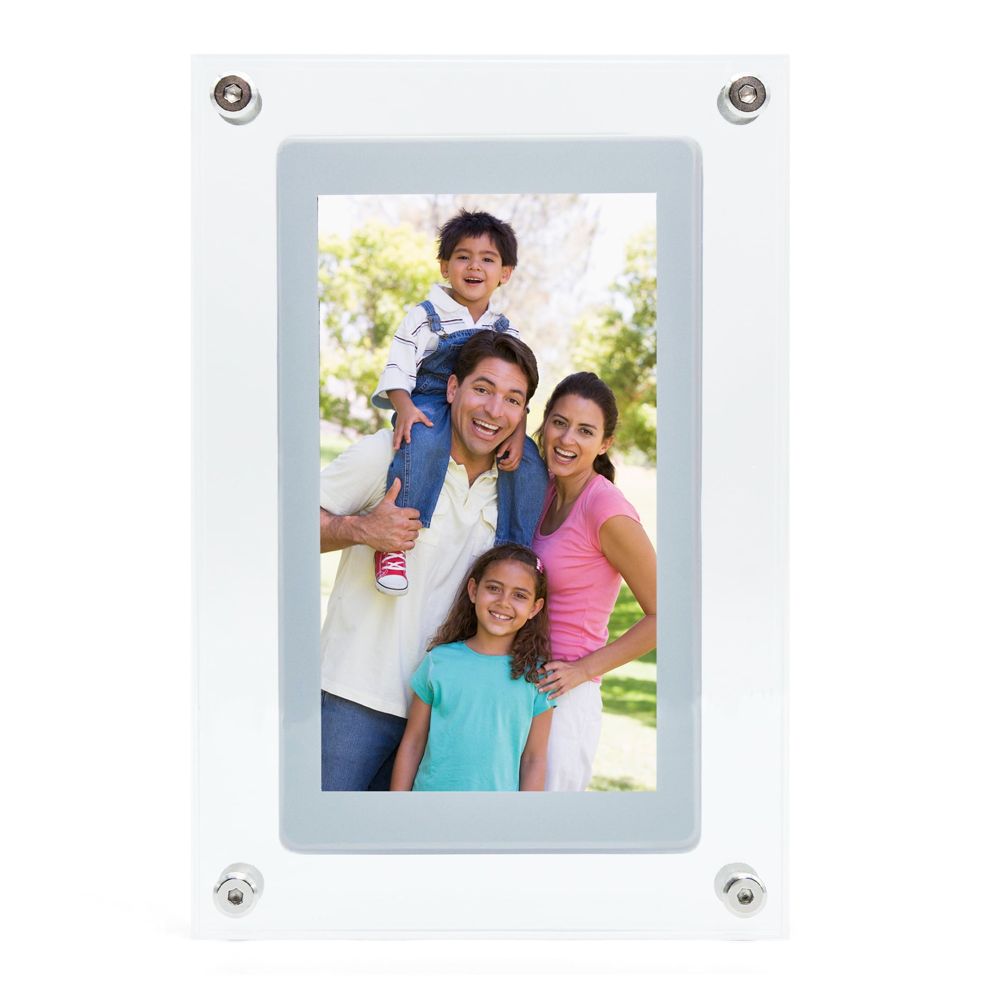 HD LCD Digital Photo & Video Picture Frame with Endless Slideshow