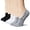 A-Clear115, variant on WMNTST Womens No Show Socks 3 Pairs Non Slip Sweat Absorbing Flat Liner Sock Low Cut Daily Boat Socks
