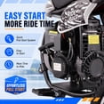 thumbnail image 4 of QEASET 39CC Dirt Bike, Mini Bike 4-Stroke Gas Powered off Road with Max Speed 20MPH, Pull Start, 4 of 9