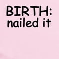 thumbnail image 2 of CafePress - Birth Nailed It Infant Bodysuit - Baby Light Bodysuit, Size Newborn - 24 Months, 2 of 4