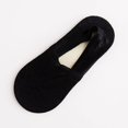 thumbnail image 4 of Wuxian Womens Socks Women'S Boat Socks Lace No Show Casual Non-Slip Ankle Sock Low Cut Thin Breathable Lightweight Footwear,Black,One Size, 4 of 4