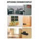 thumbnail image 4 of Fingerprint Smart Door Lock with Handle 4 in 1 Keyless Entry Tuya APP Key Passcodes Smart Knobs for Front Door Bedroom Apartment Hotel Black, 4 of 5