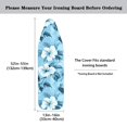 thumbnail image 5 of HELLHERO Hibiscus Ironing Board Cover Easy to Install Replacement 15x54 Inch Ironing Board Dust-Proof Cover Non-Slip, 5 of 5