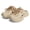 Beige, variant on Men's Open Toe Slide Sandals Lightweight Cushioned Platform Slides, Breathable Non-Slip Sandals for Beach Shower Casual Daily Wear