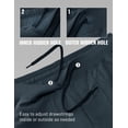 thumbnail image 4 of CRZ YOGA All Day Comfy Golf Joggers for Men 30" Quick Dry Lightweight Work Casual Pants with Pockets, 4 of 5