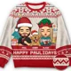 thumbnail image 2 of Suéter navideño feo de dibujos animados 2024 para hombres, camisetas navideñas con estampado 3D, suéteres de otoño y vacaciones de Año Nuevo, sudadera para mujer para fiestas navideñas, 2 of 5